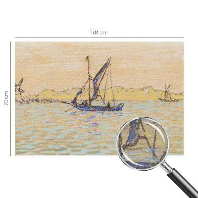 Moderna fototapeta Morje miru