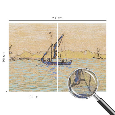 Moderna fototapeta Morje miru