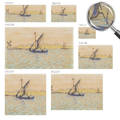 Moderna fototapeta Morje miru