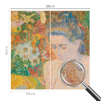 Fototapeta za spalnico Cvetlični portret