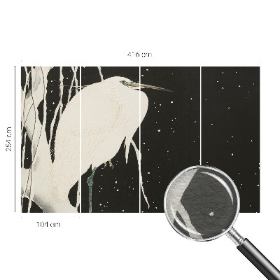 Fototapeta za dnevno sobo Zimska ptica