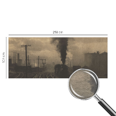 Fototapeta s tiskom z motivom industrijske pokrajine
