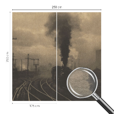 Fototapeta s tiskom z motivom industrijske pokrajine