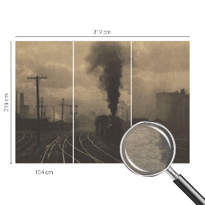 Fototapeta s tiskom z motivom industrijske pokrajine