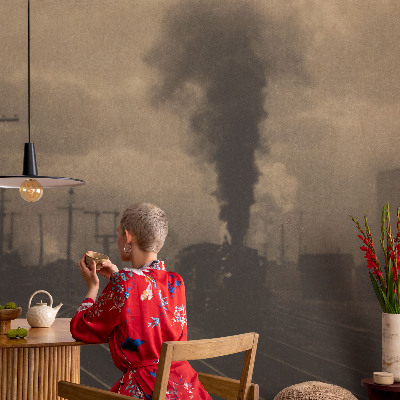 Fototapeta s tiskom z motivom industrijske pokrajine