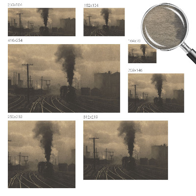 Fototapeta s tiskom Industrijska pokrajina