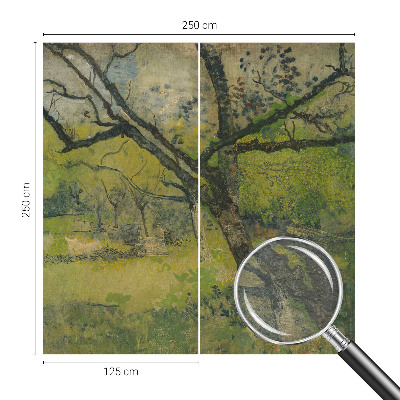 Fototapeta z motivom zelene pokrajine