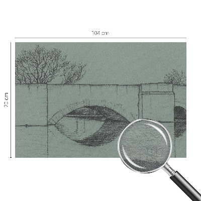 Flis fototapeta Ločni most