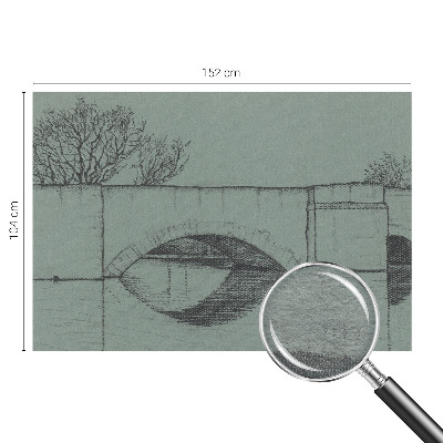 Flis fototapeta Ločni most