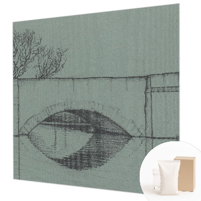 Flis fototapeta Ločni most