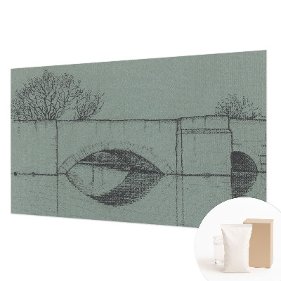 Flis fototapeta Ločni most