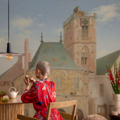 Stenska fototapeta flis Zgodovinska mestna hiša