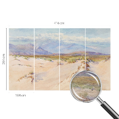 Tiskana fototapeta flis Puščavska pokrajina