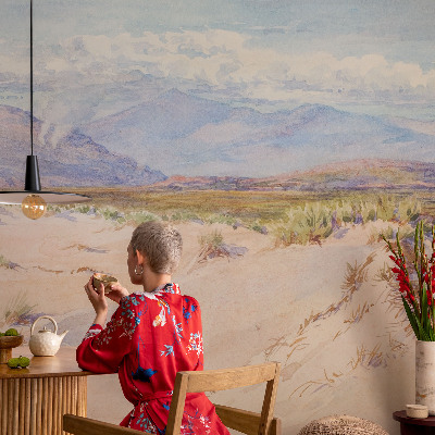 Tiskana fototapeta flis Puščavska pokrajina