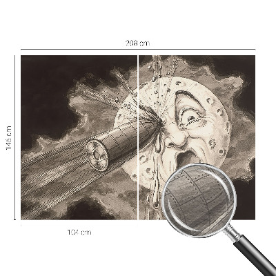 Fototapeta za dnevno sobo Kozmično trčenje