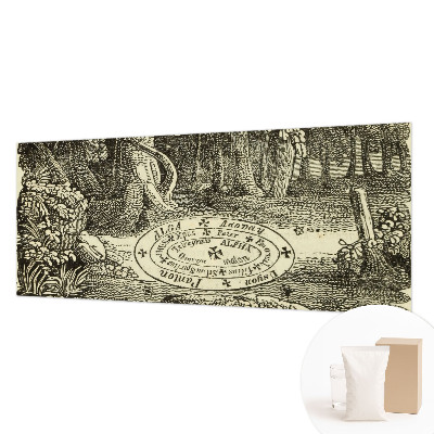 Fototapeta za spalnico Čarobni krog