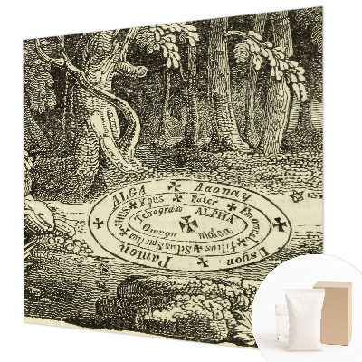 Fototapeta za spalnico Čarobni krog