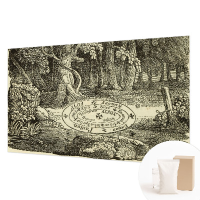 Fototapeta za spalnico Čarobni krog