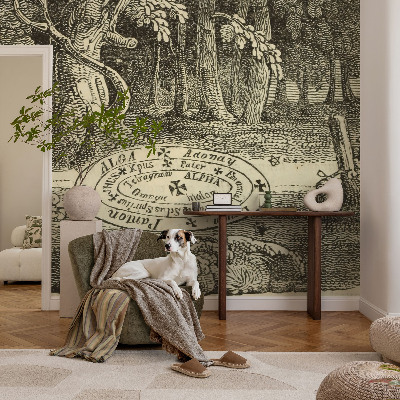 Fototapeta za spalnico Čarobni krog