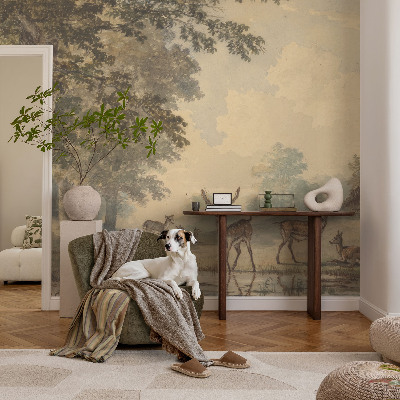 Moderna fototapeta Gozdni mir