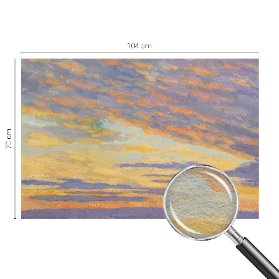 Visokokakovostna fototapeta z motivom pastelnega neba