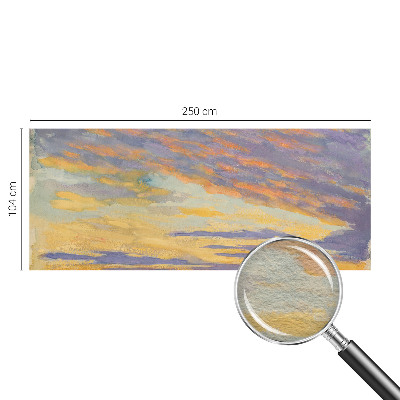 Visokokakovostna fototapeta z motivom pastelnega neba
