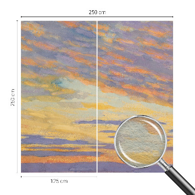 Visokokakovostna fototapeta z motivom pastelnega neba