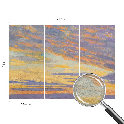 Visokokakovostna fototapeta z motivom pastelnega neba