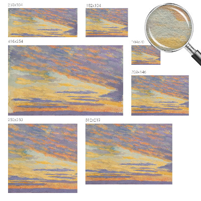 Visokokakovostna fototapeta z motivom pastelnega neba