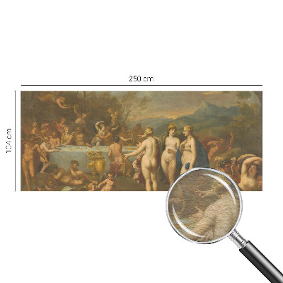 Flis fototapeta s motivom starodavne pojedine