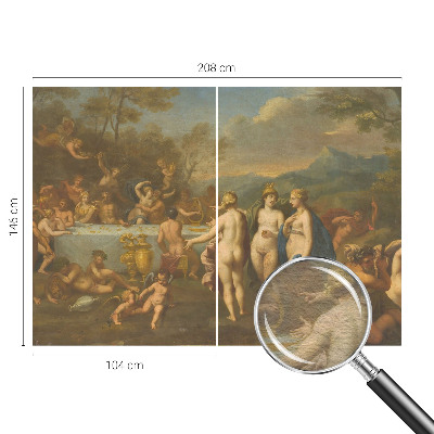 Flis fototapeta Starodavna pojedina