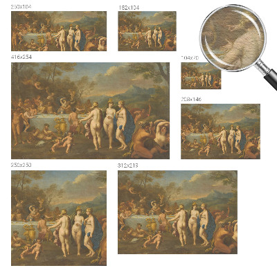 Flis fototapeta Starodavna pojedina