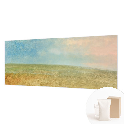 Stenska fototapeta flis v pastelnih poljih
