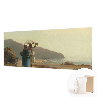 Tiskana fototapeta flis s motivom sprehoda ob morju