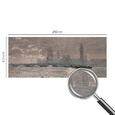 Fototapeta po meri z nočno panoramo po meri
