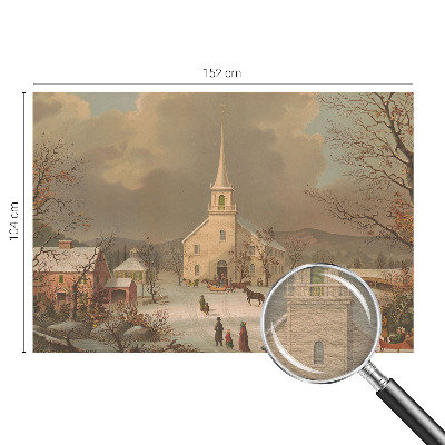 Fototapeta za dnevno sobo Zimska pokrajina