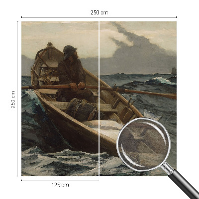 Fototapeta za spalnico Ribič na morju