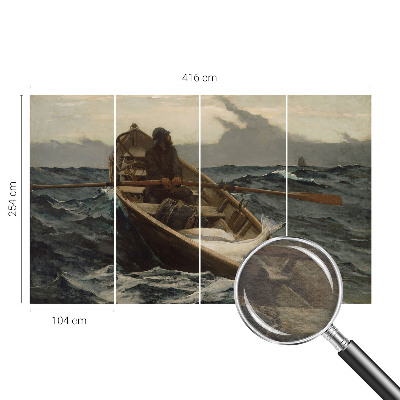 Fototapeta za spalnico Ribič na morju