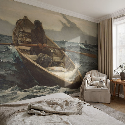 Fototapeta za spalnico Ribič na morju