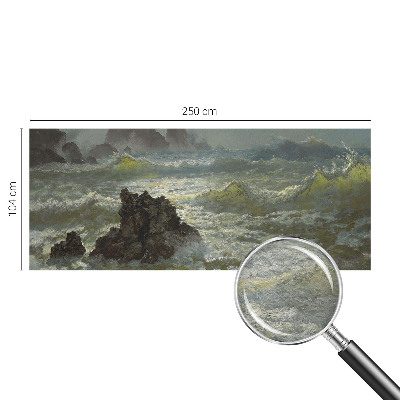 Flis fototapeta za otroško sobo Razburkano morje