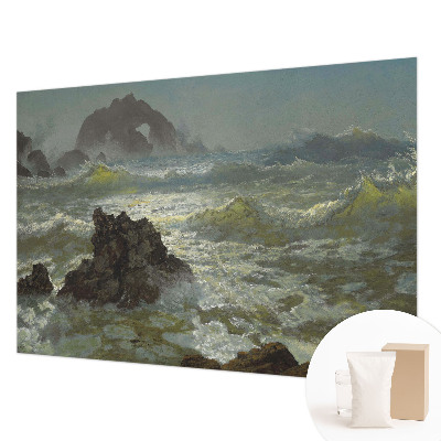 Flis fototapeta za otroško sobo Razburkano morje