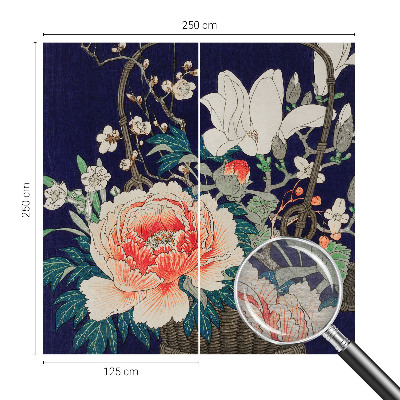 Dekorativna fototapeta Cvetlična košara