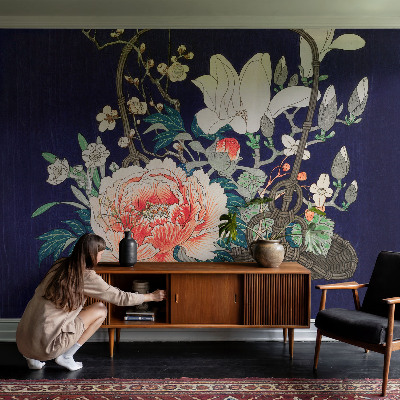 Dekorativna fototapeta Cvetlična košara