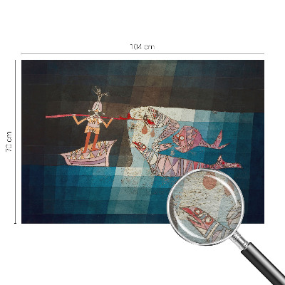 Flis fototapeta Ribič lovec