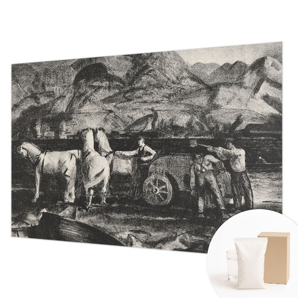 Netkana fototapeta Vaški prizor