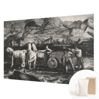 Netkana fototapeta Vaški prizor