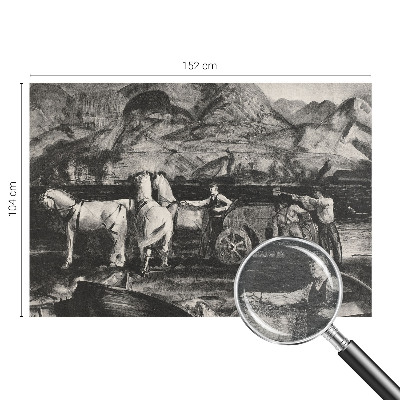 Netkana fototapeta Vaški prizor