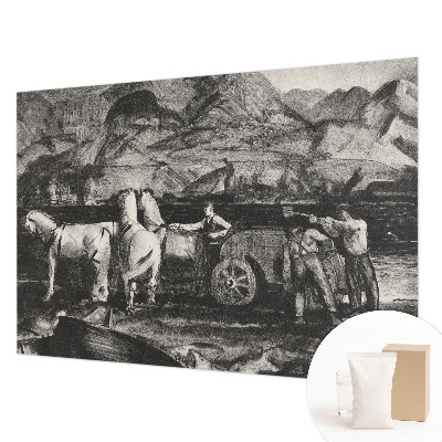 Netkana fototapeta Vaški prizor