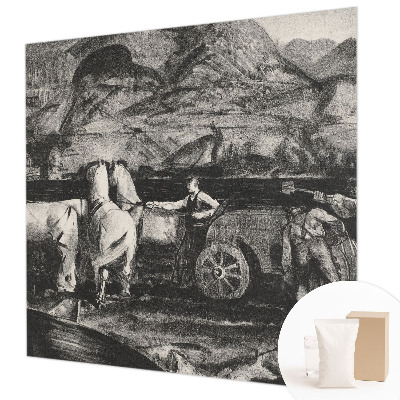 Netkana fototapeta Vaški prizor