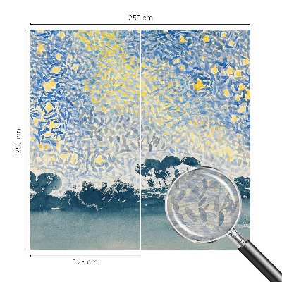 Stenska fototapeta flis Abstrakcija zvezd